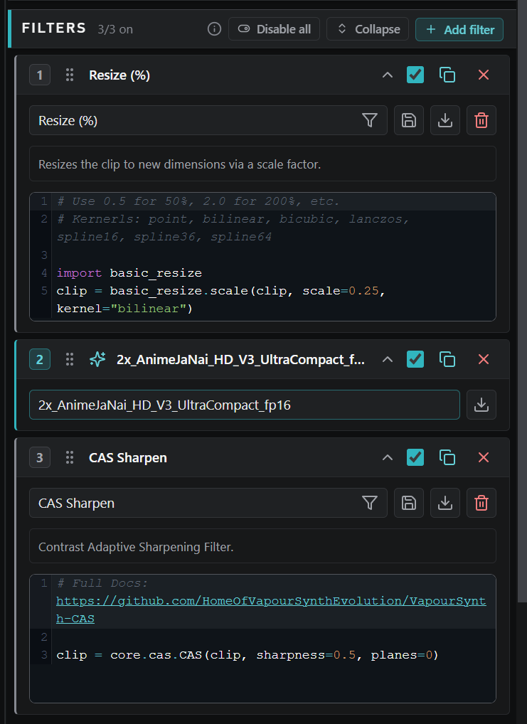 Filter Pane